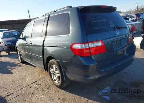 2006 Honda Odyssey Ex-L из США, поврежденный, VIN 5FNRL387X6B089684